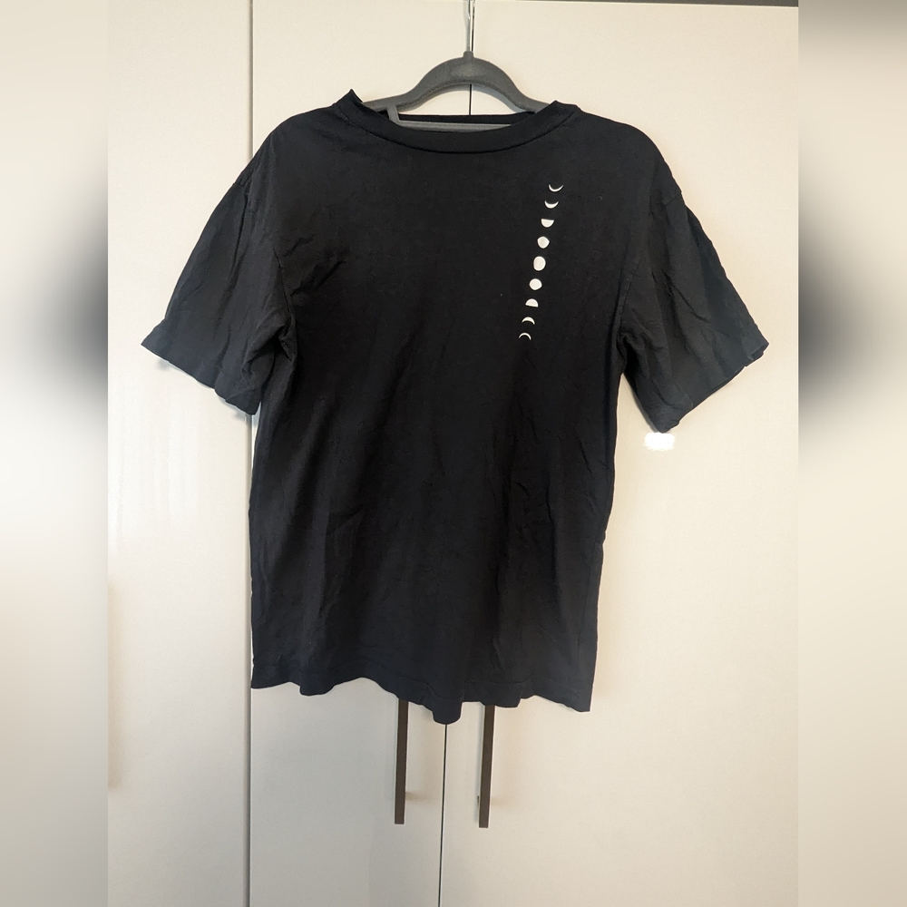 CHRLDR the full moon tour oversized black tee